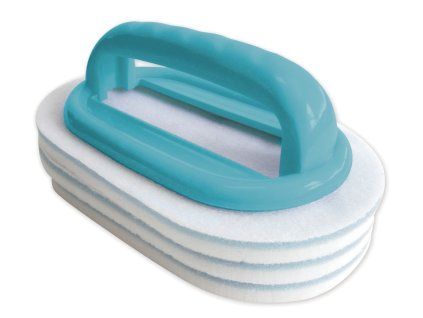 411009 Handbuerste mit 2 austauschbaren Reinigungspads